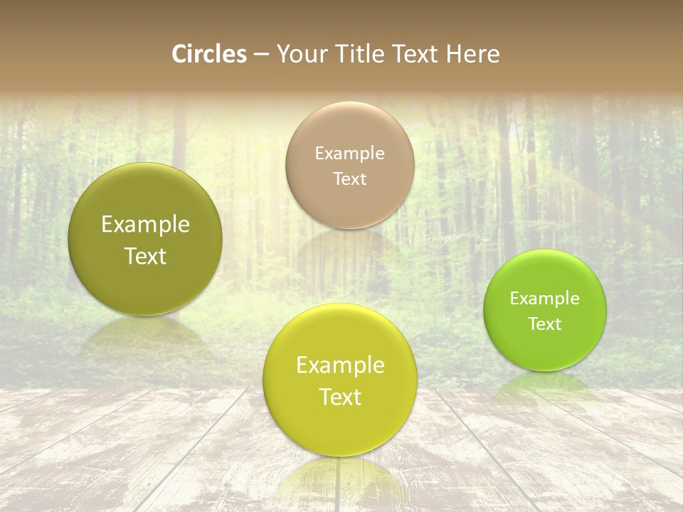 Nature Green Forest PowerPoint Template