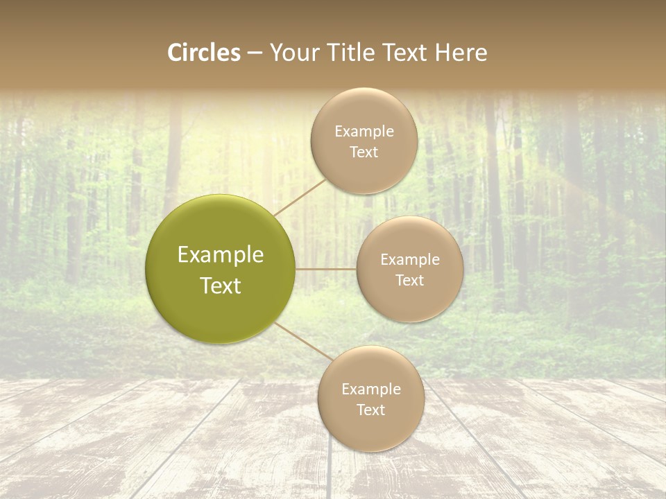 Nature Green Forest PowerPoint Template