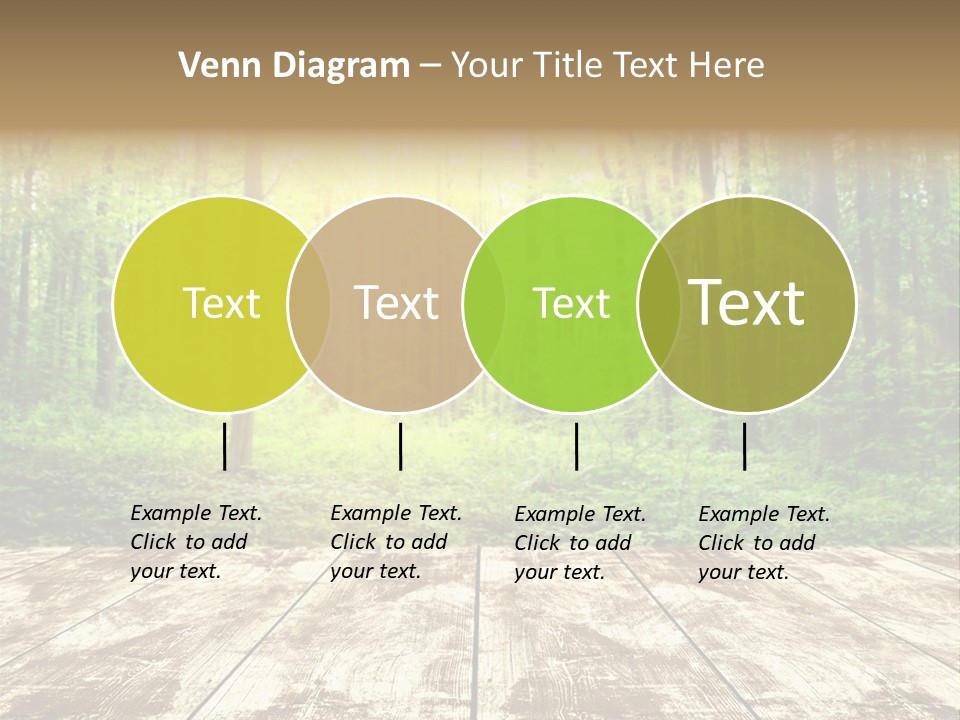 Nature Green Forest PowerPoint Template