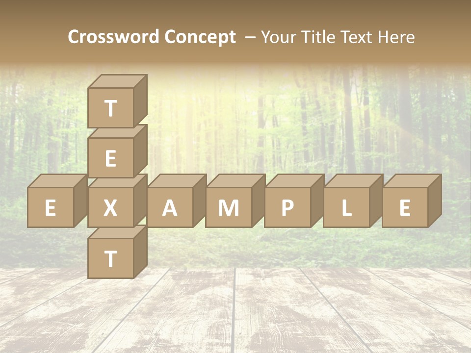 Nature Green Forest PowerPoint Template