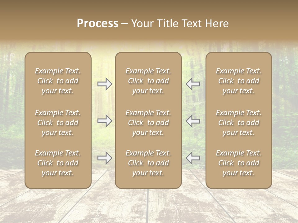Nature Green Forest PowerPoint Template