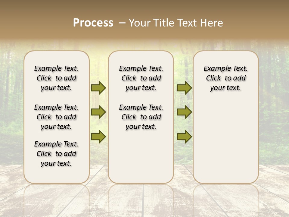 Nature Green Forest PowerPoint Template