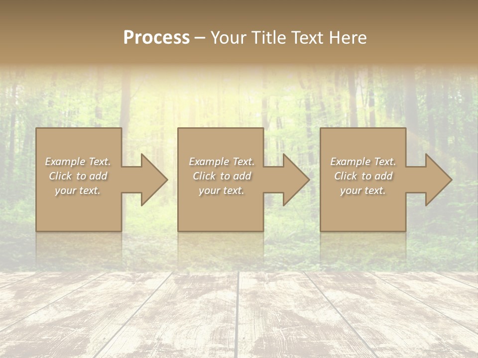 Nature Green Forest PowerPoint Template