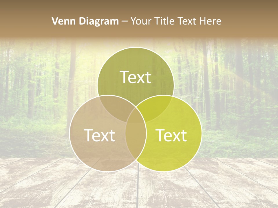 Nature Green Forest PowerPoint Template