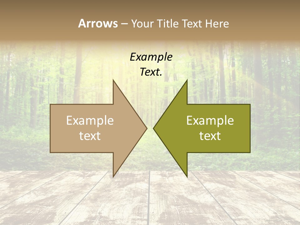 Nature Green Forest PowerPoint Template