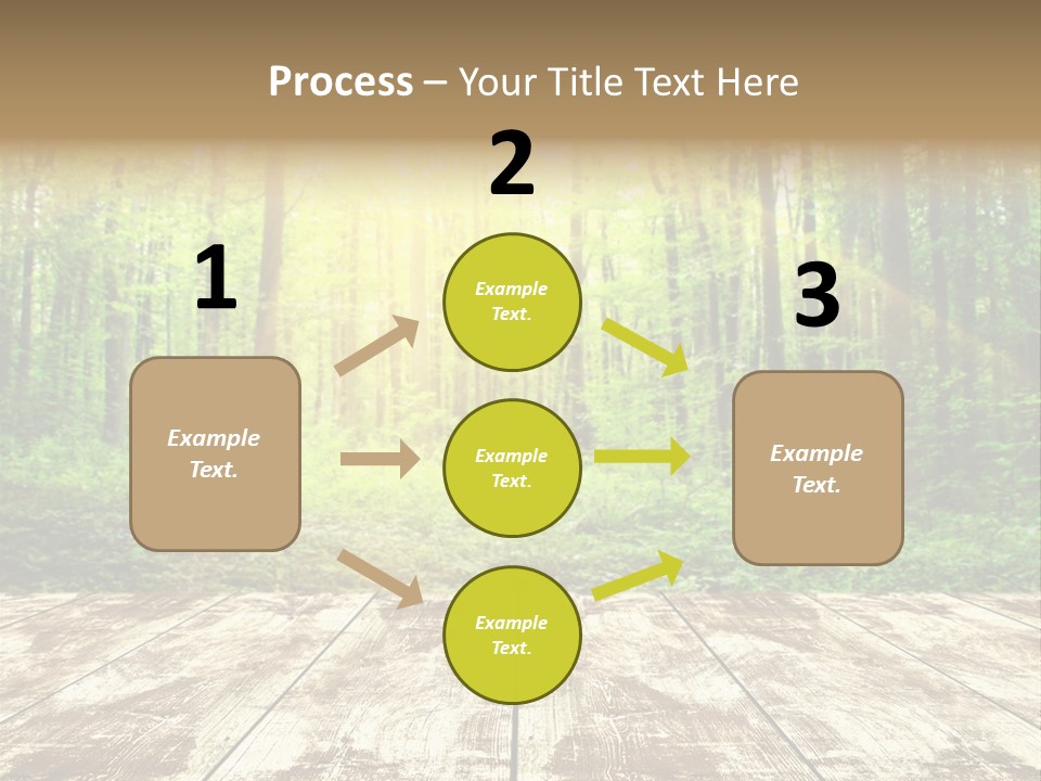 Nature Green Forest PowerPoint Template