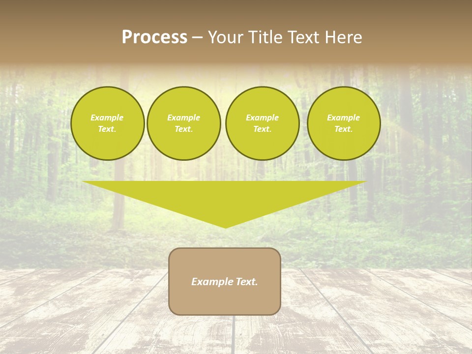 Nature Green Forest PowerPoint Template