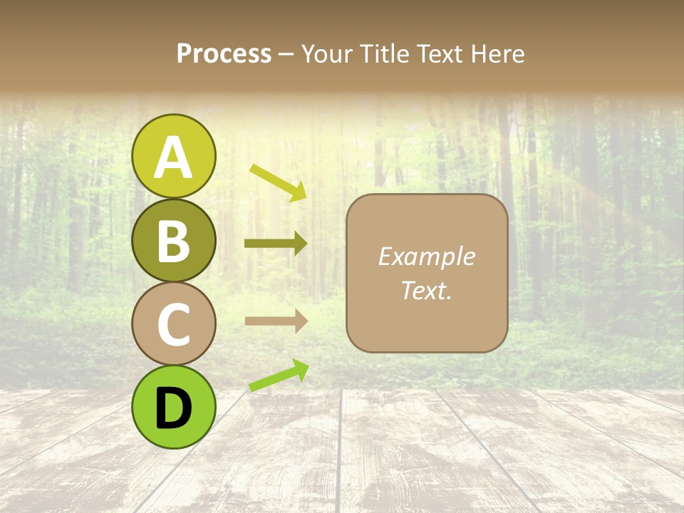 Nature Green Forest PowerPoint Template