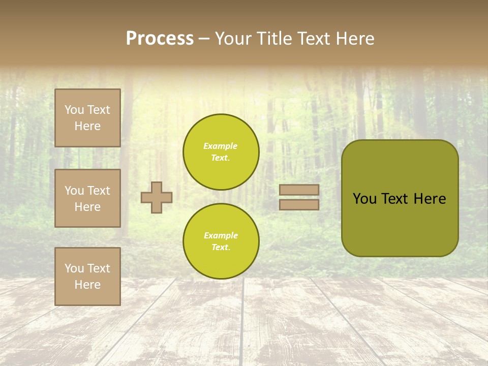 Nature Green Forest PowerPoint Template