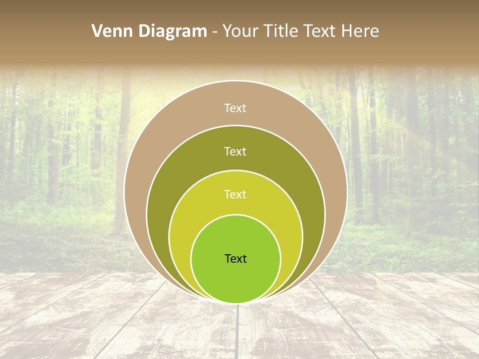 Nature Green Forest PowerPoint Template
