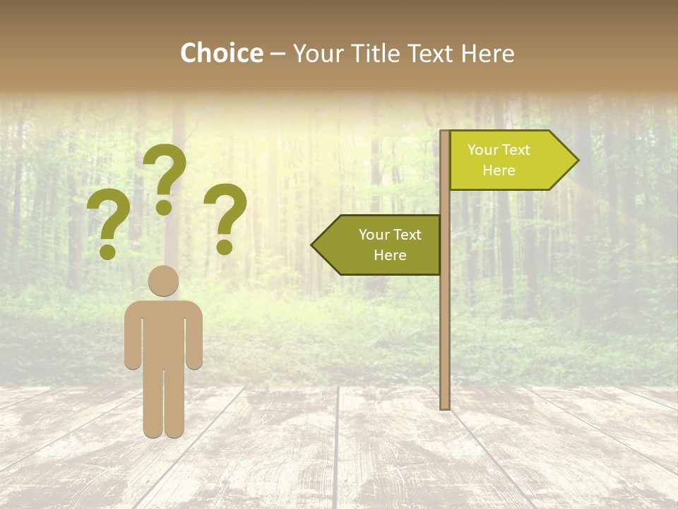 Nature Green Forest PowerPoint Template