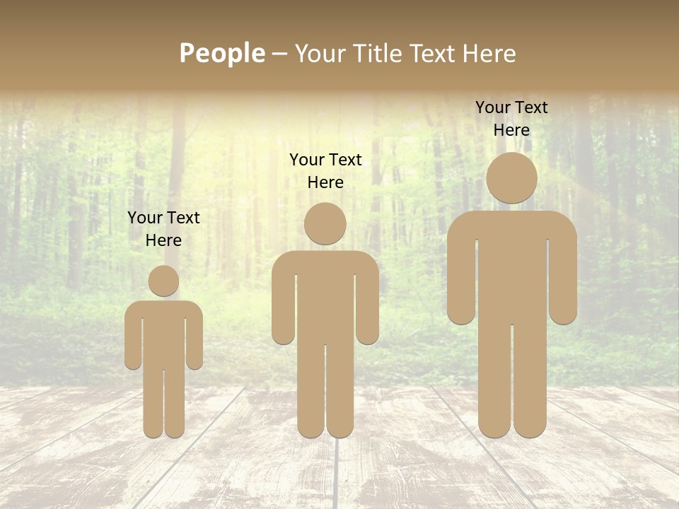 Nature Green Forest PowerPoint Template