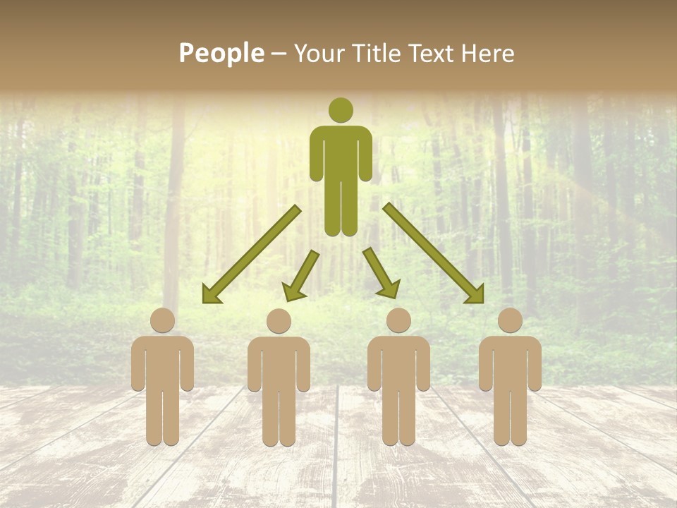 Nature Green Forest PowerPoint Template