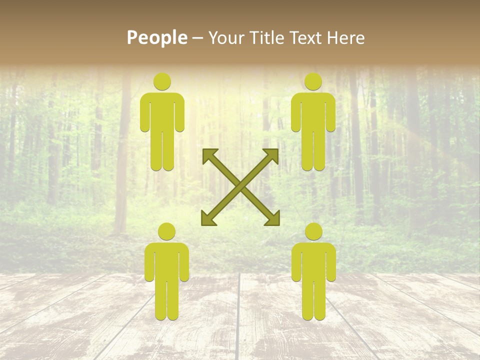 Nature Green Forest PowerPoint Template