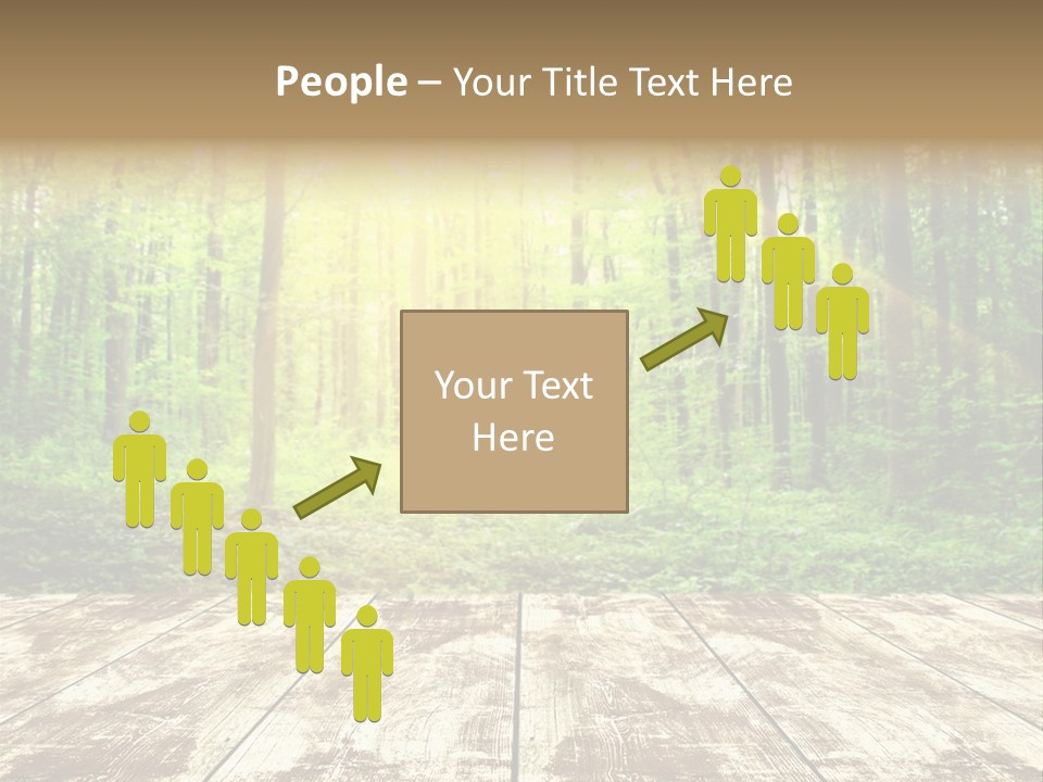 Nature Green Forest PowerPoint Template