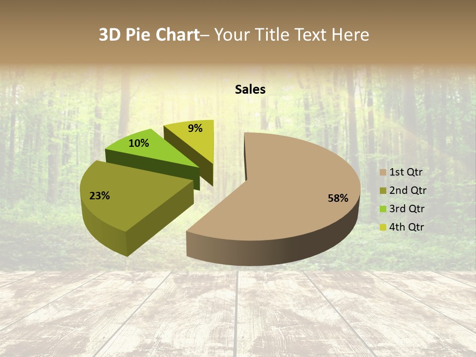 Nature Green Forest PowerPoint Template