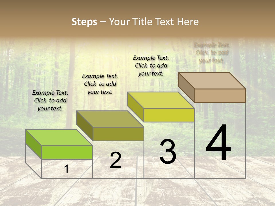 Nature Green Forest PowerPoint Template