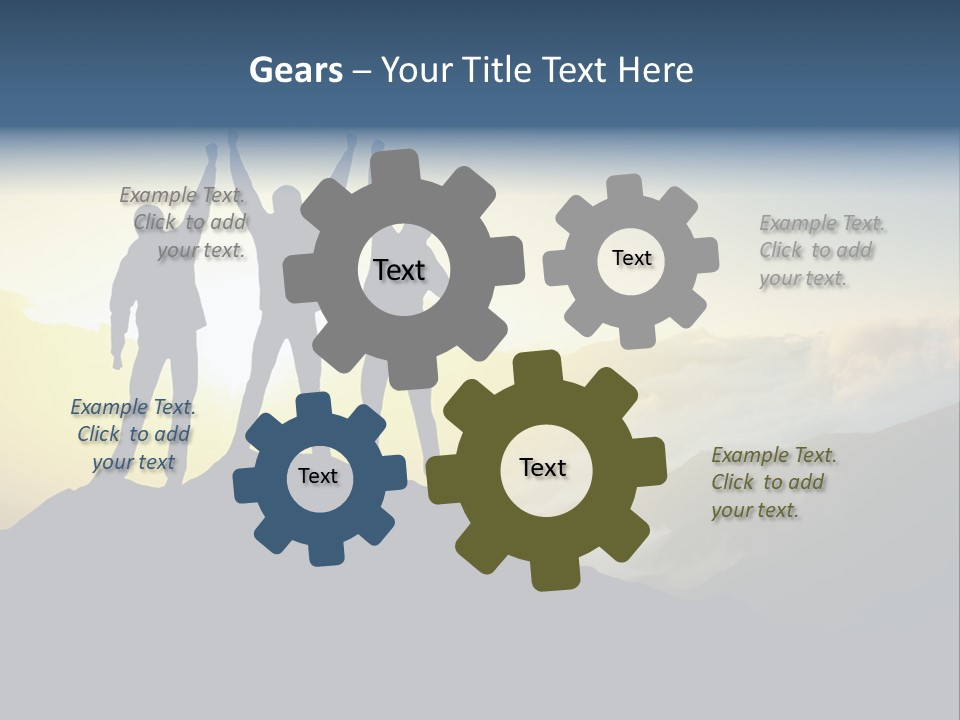 Valley Outdoor Hike PowerPoint Template