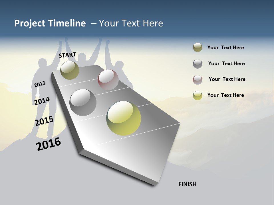 Valley Outdoor Hike PowerPoint Template