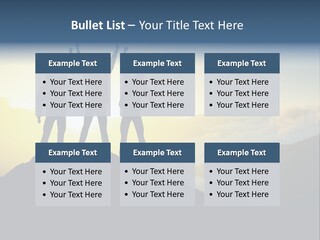 Valley Outdoor Hike PowerPoint Template