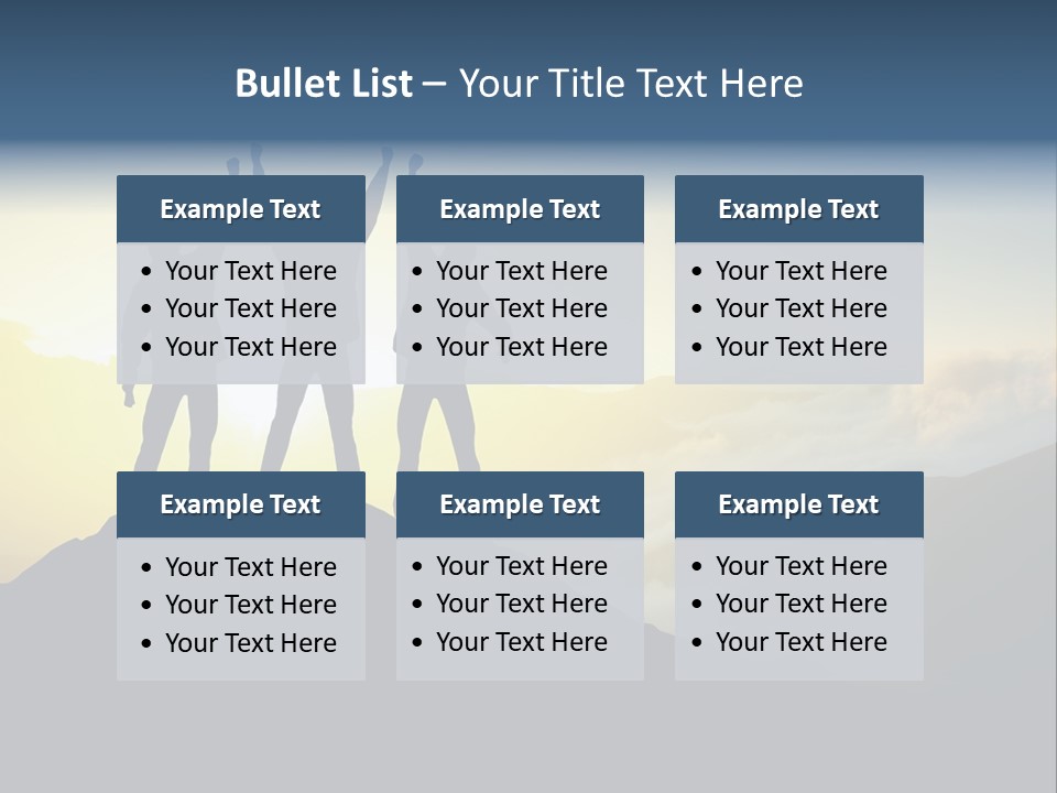 Valley Outdoor Hike PowerPoint Template