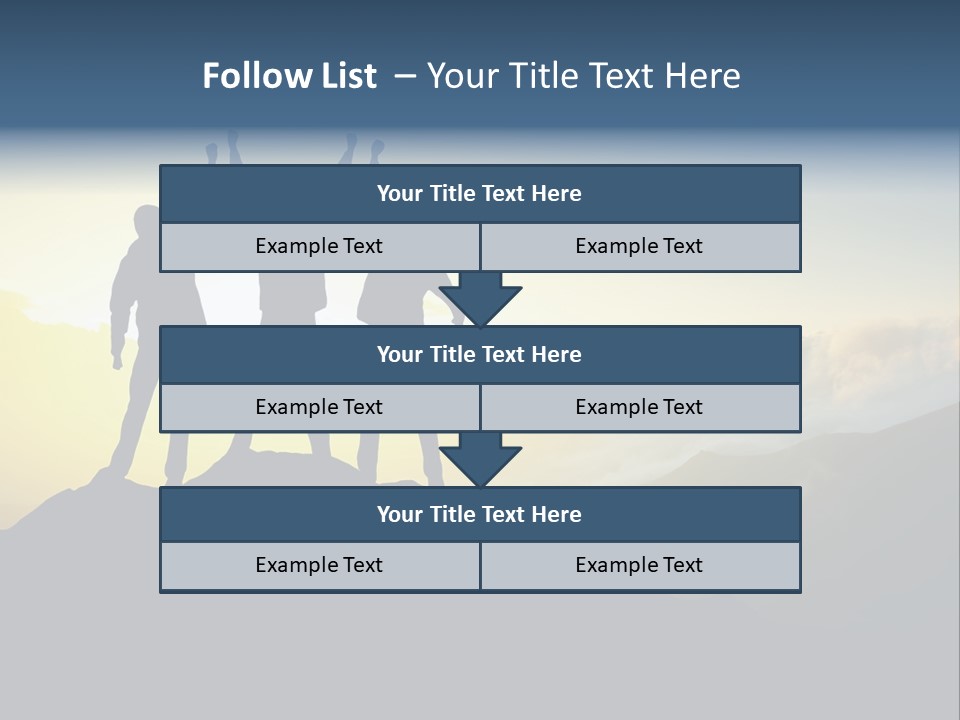 Valley Outdoor Hike PowerPoint Template