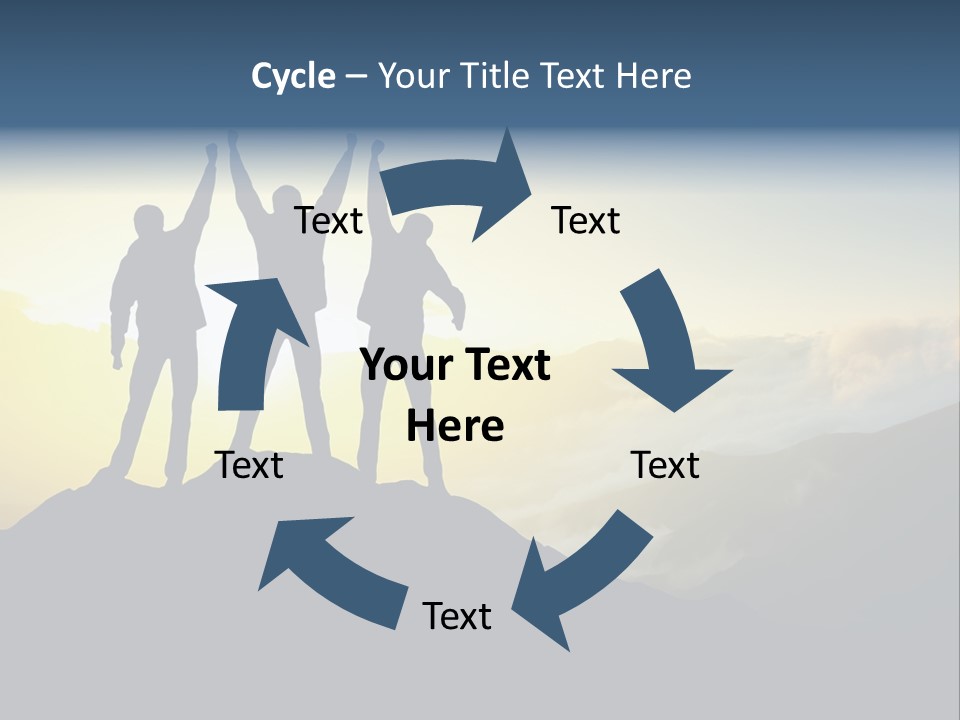 Valley Outdoor Hike PowerPoint Template