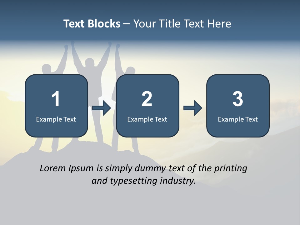 Valley Outdoor Hike PowerPoint Template