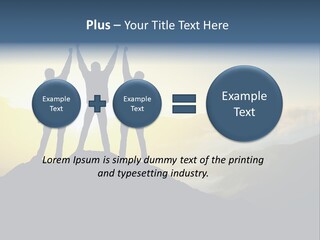Valley Outdoor Hike PowerPoint Template