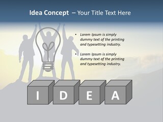 Valley Outdoor Hike PowerPoint Template