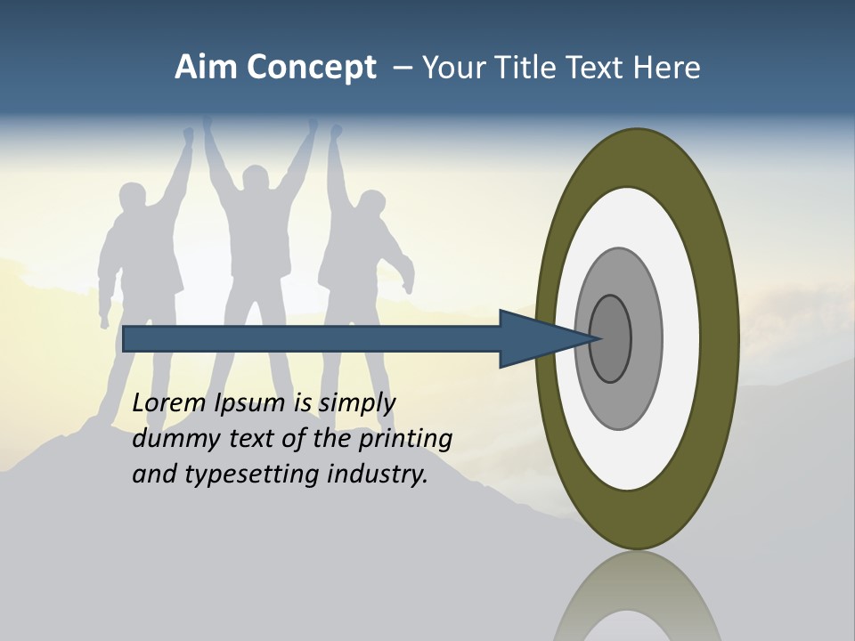 Valley Outdoor Hike PowerPoint Template
