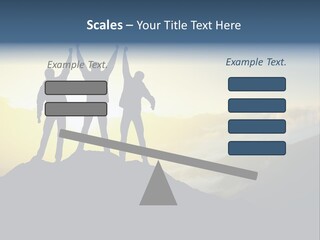Valley Outdoor Hike PowerPoint Template