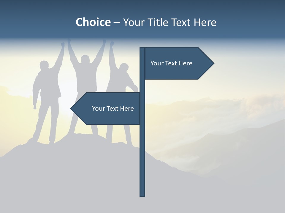 Valley Outdoor Hike PowerPoint Template