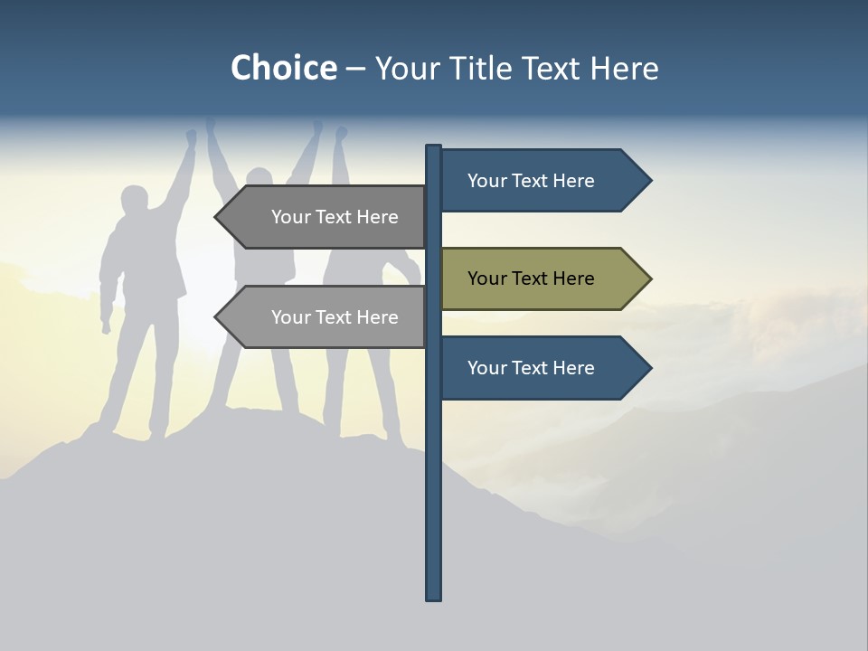 Valley Outdoor Hike PowerPoint Template