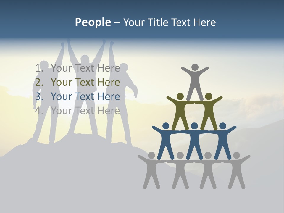 Valley Outdoor Hike PowerPoint Template