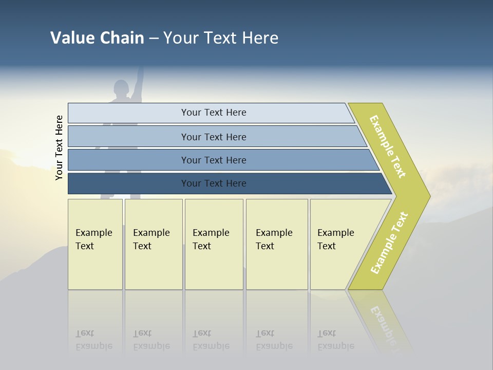 Nature High Blue PowerPoint Template