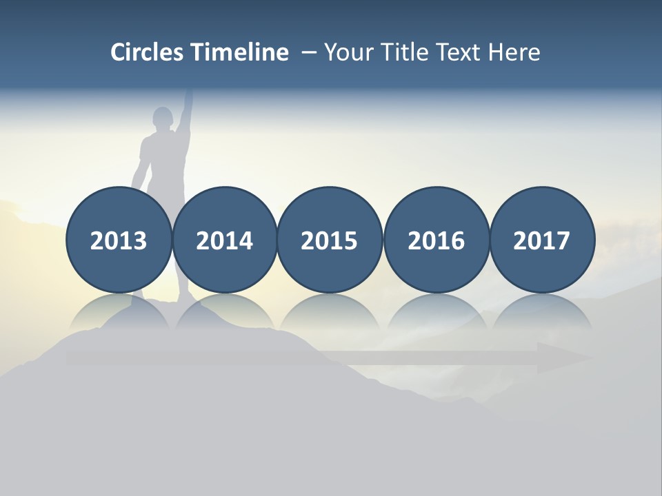 Nature High Blue PowerPoint Template