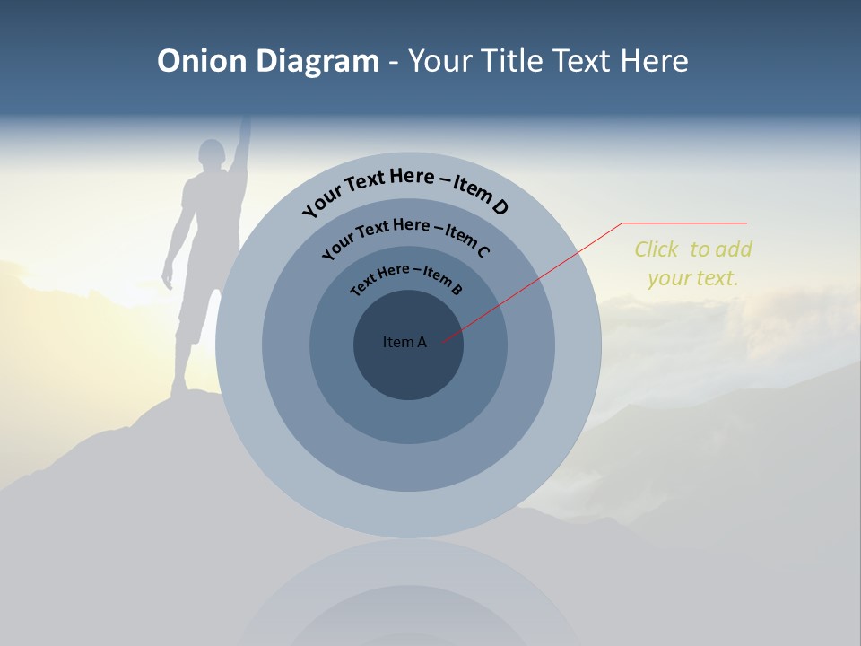 Nature High Blue PowerPoint Template