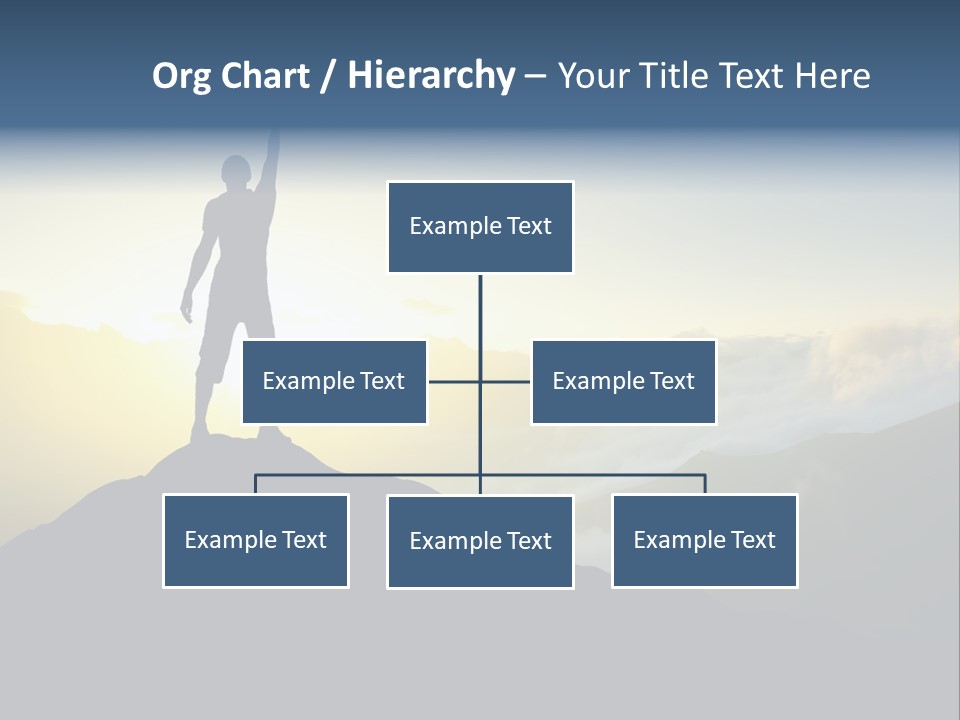 Nature High Blue PowerPoint Template