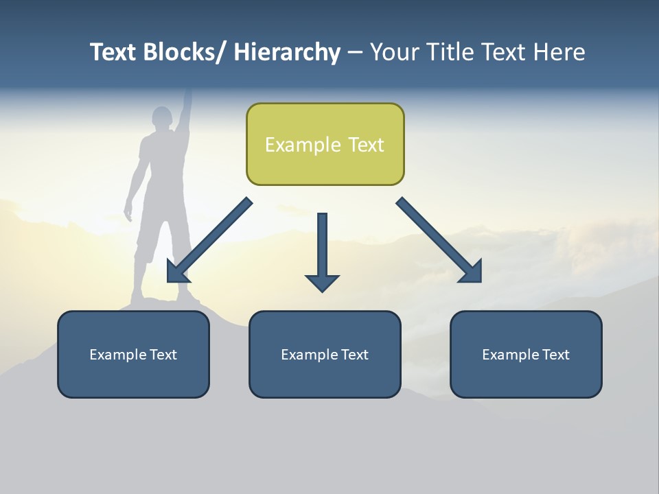 Nature High Blue PowerPoint Template