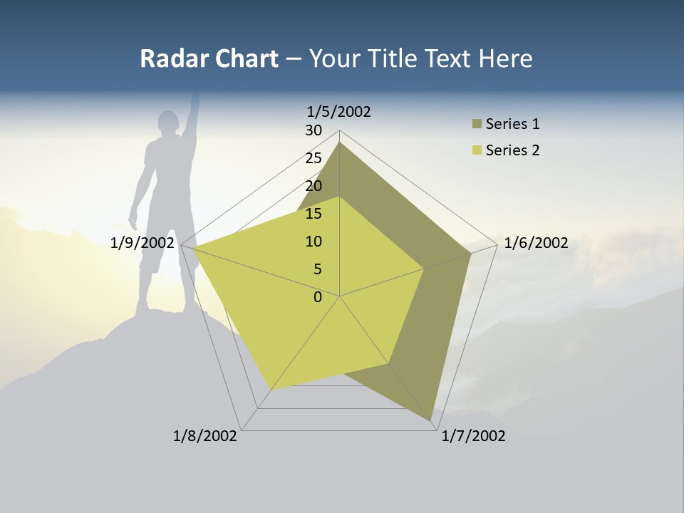 Nature High Blue PowerPoint Template
