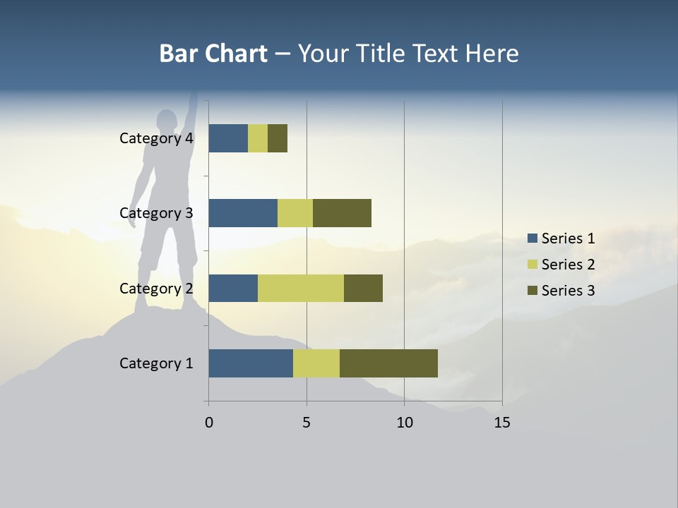 Nature High Blue PowerPoint Template