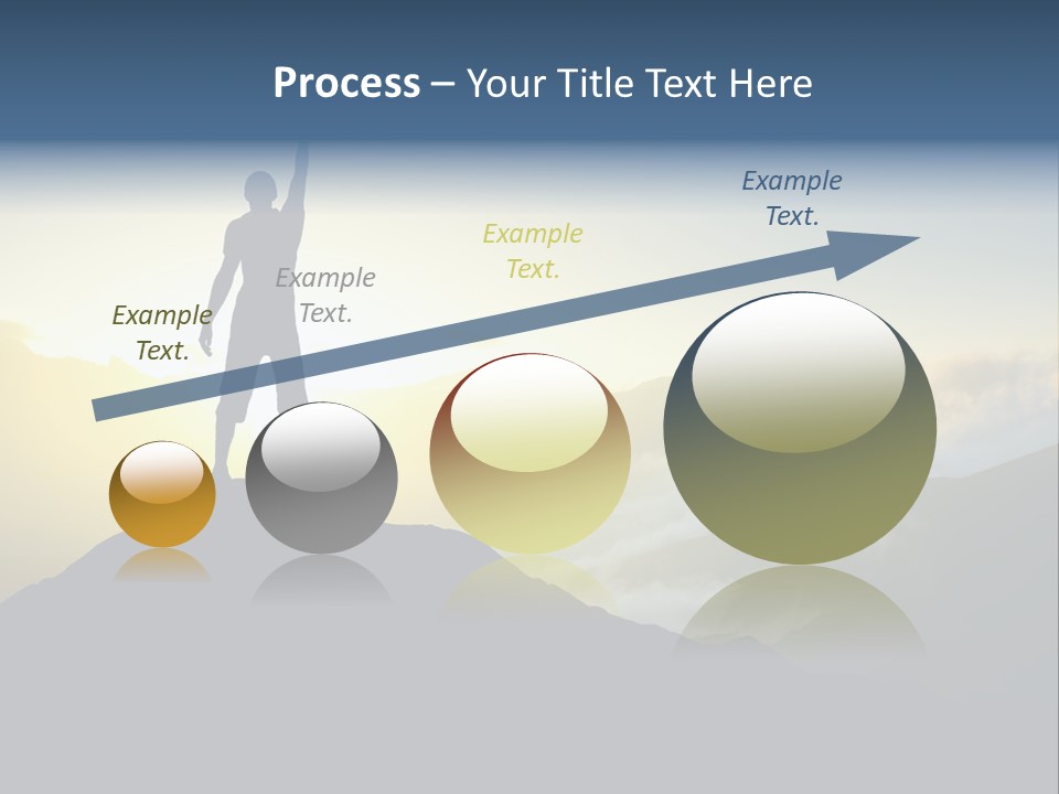 Nature High Blue PowerPoint Template