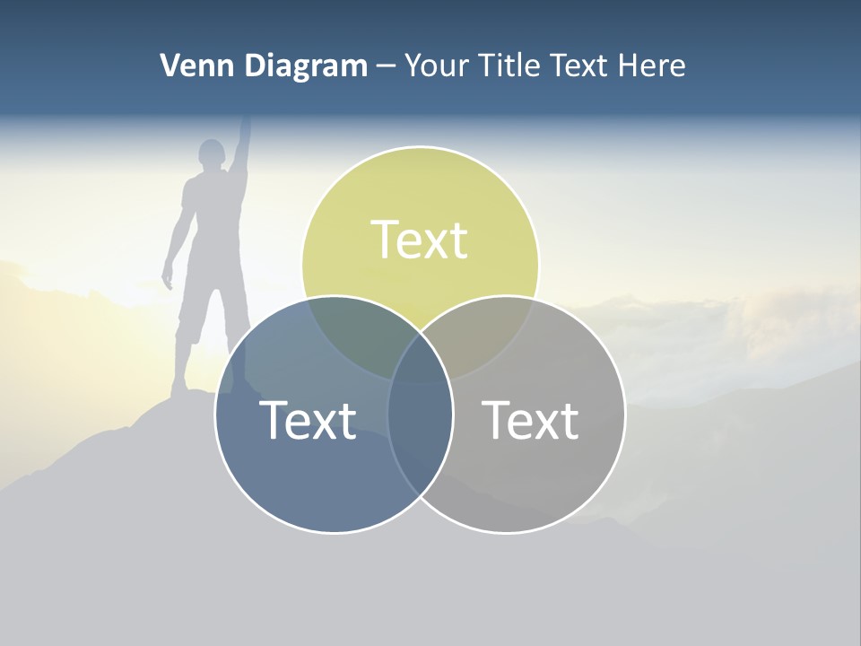 Nature High Blue PowerPoint Template