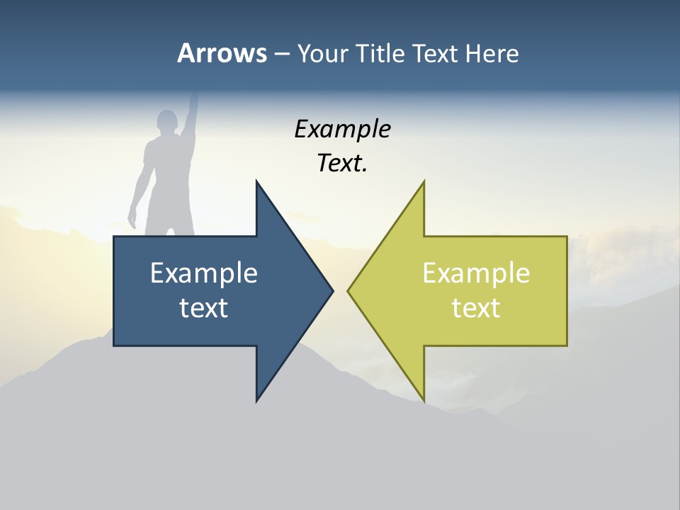 Nature High Blue PowerPoint Template