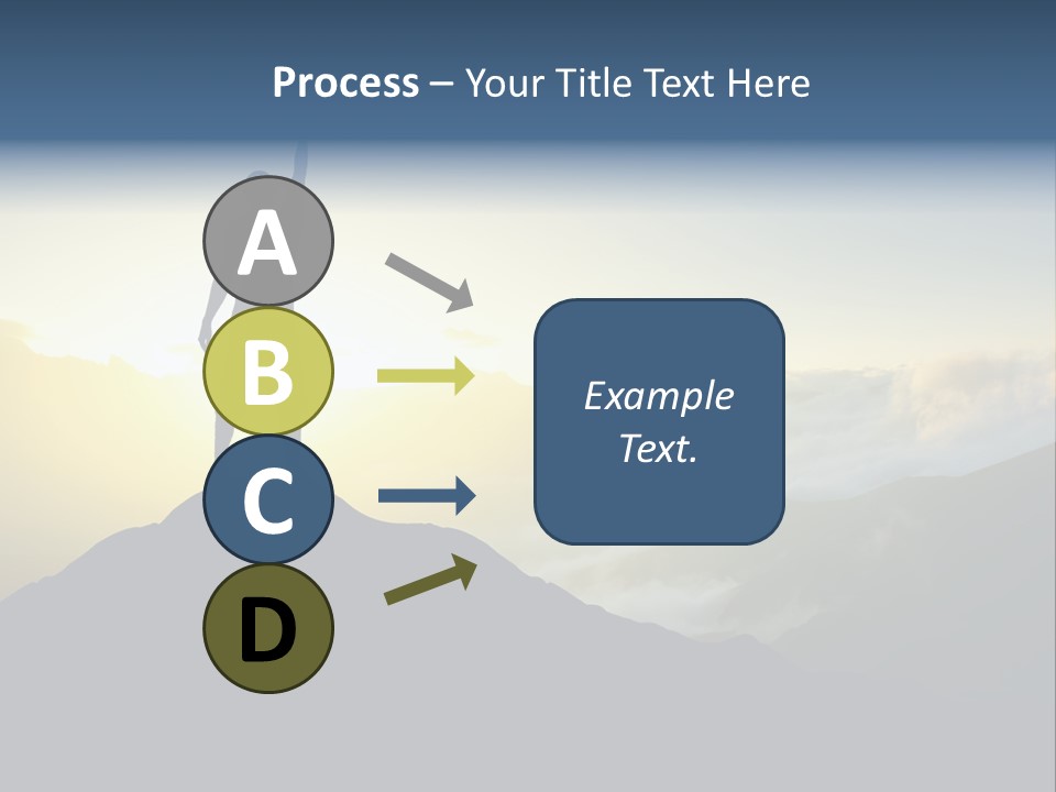 Nature High Blue PowerPoint Template