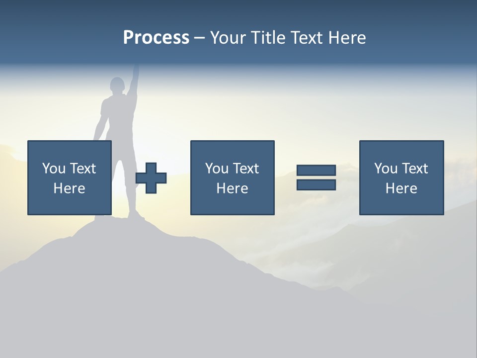 Nature High Blue PowerPoint Template