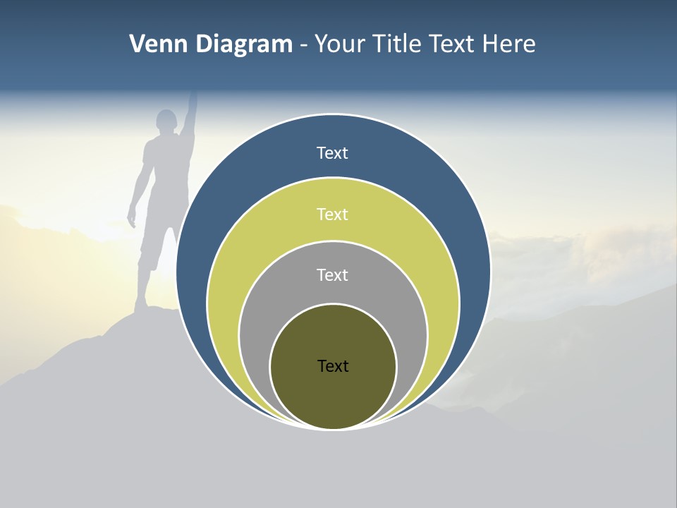 Nature High Blue PowerPoint Template
