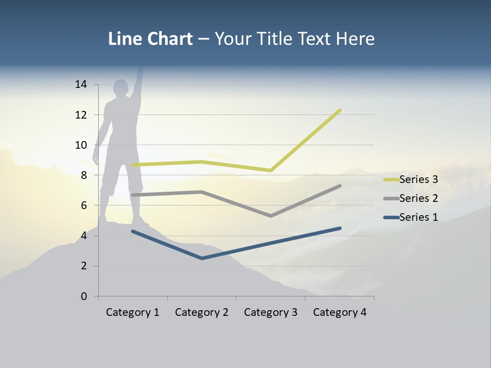 Nature High Blue PowerPoint Template