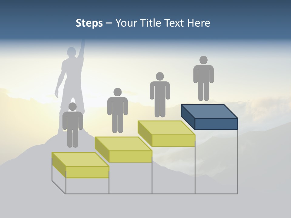 Nature High Blue PowerPoint Template